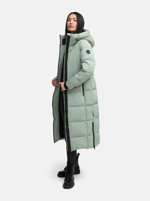Abrigo acolchado de invierno Marikoo Honiaa XVI para mujer con capucha y bolsillos con cremallera - Image 2