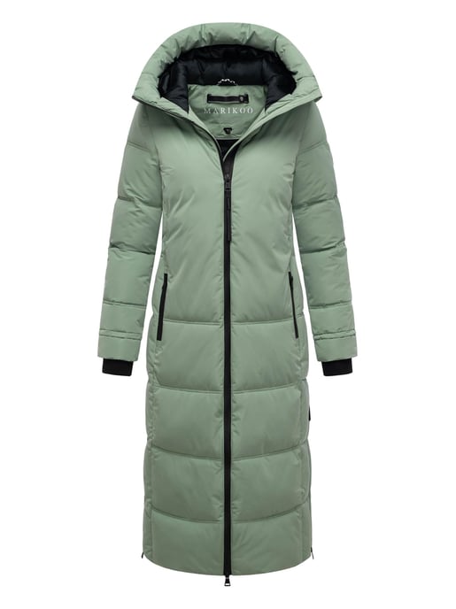 Abrigo acolchado de invierno Marikoo Honiaa XVI para mujer con capucha y bolsillos con cremallera - Image 5