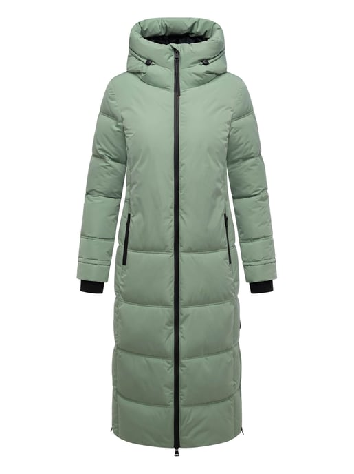 Abrigo acolchado de invierno Marikoo Honiaa XVI para mujer con capucha y bolsillos con cremallera - Image 6