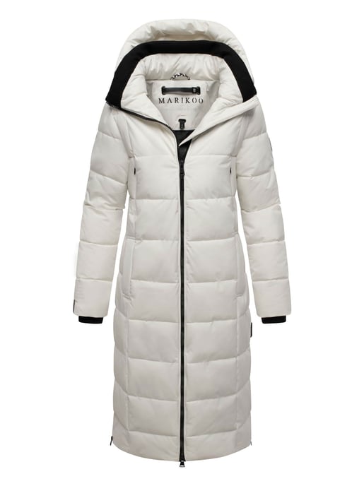 Abrigo acolchado de invierno Marikoo Lanitaa XVI para mujer con capucha desmontable - Image 1