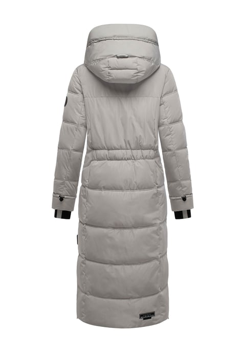 Abrigo acolchado de invierno Marikoo Honiaa XVI para mujer con capucha y bolsillos con cremallera - Image 4