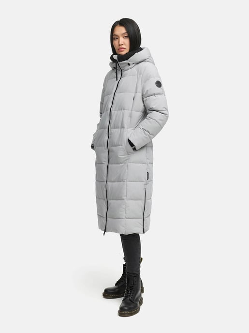 Abrigo acolchado de invierno Marikoo Lanitaa XVI para mujer con capucha desmontable - Image 2