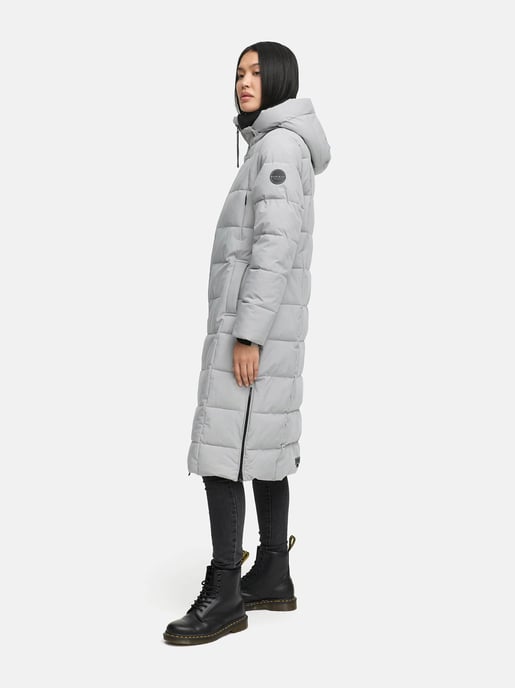 Abrigo acolchado de invierno Marikoo Lanitaa XVI para mujer con capucha desmontable - Image 3