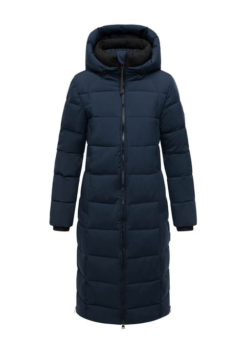 Abrigo acolchado de invierno Marikoo Lanitaa XVI para mujer con capucha desmontable - Image 6