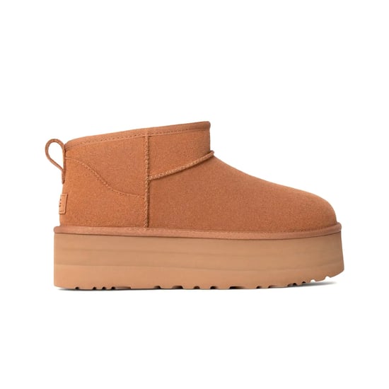 BOTA SRA. W CLASSIC ULTRA MINI PLATFORM MARRON - Image 1
