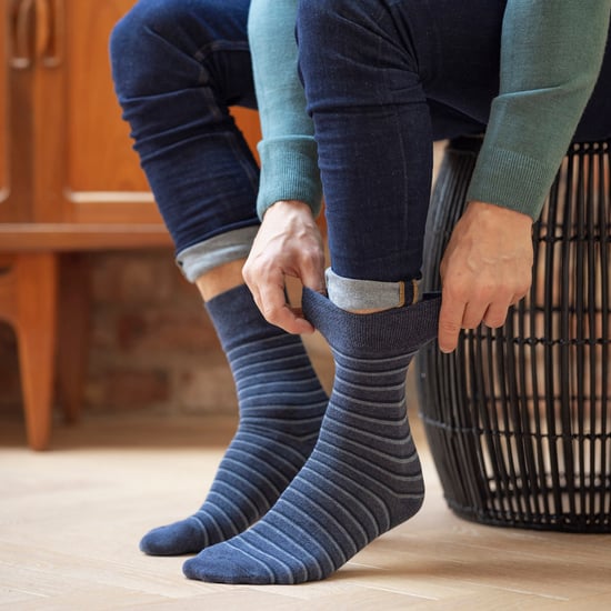 12 Pares de Calcetines de Algodón para Hombre | Calcetines Suaves con Patrón Sin Presión para el Uso Diario - Image 5