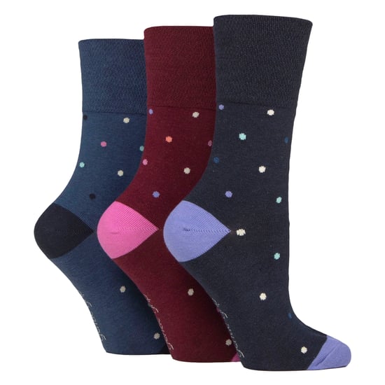 6 Pares de Medias de Algodón para Dama | Medias Suaves con Diseño y sin Compresión para el Uso Diario - Image 3