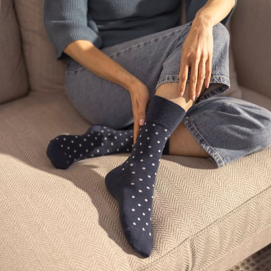 6 Pares de Medias de Algodón para Dama | Medias Suaves con Diseño y sin Compresión para el Uso Diario - Image 4