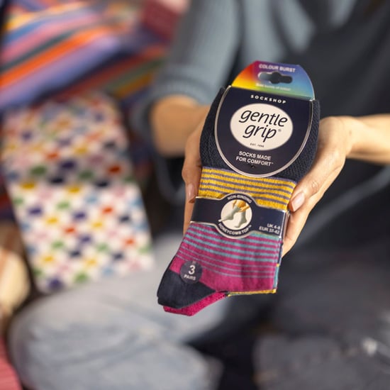 6 Pares de Calcetines de Algodón para Mujeres | Calcetines Suaves de Uso Diario con Diseño y sin Compresión - Image 5