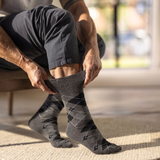 6 Pares de Calcetines de Algodón para Hombres | Calcetines Suaves con Patrones y Sin Compresión para el Uso Diario - Image 5