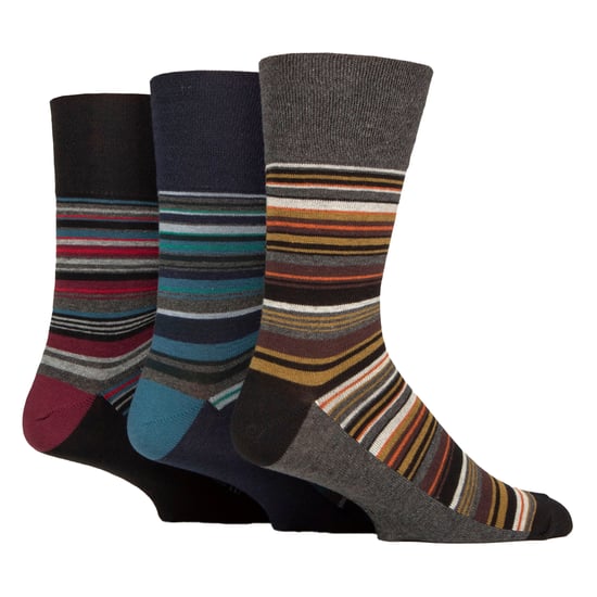 12 Pares de Calcetines de Algodón para Hombre | Calcetines Diarios Suaves y con Diseño sin Apretar - Image 3