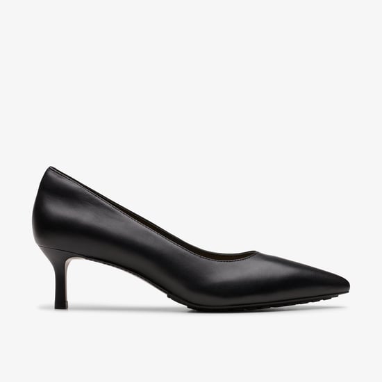 Zapatos de Cuero Negro Adela Court - Image 1