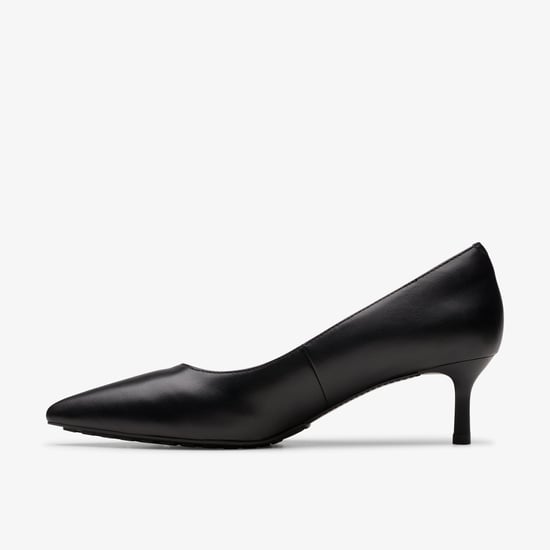Zapatos de Cuero Negro Adela Court - Image 3