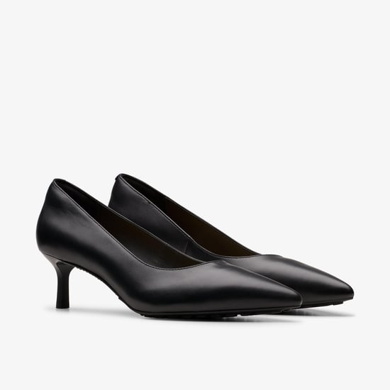 Zapatos de Cuero Negro Adela Court - Image 5
