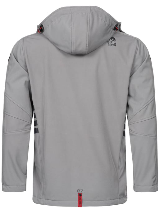 Chaqueta Softshell para Hombre Arctic Seven Gris Claro - Image 4