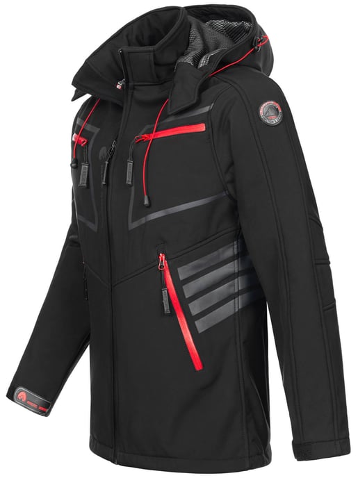 Chaqueta Softshell para Hombre Arctic Seven Negro - Image 2