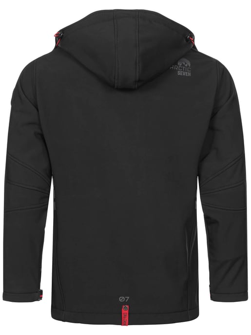 Chaqueta Softshell para Hombre Arctic Seven Negro - Image 4