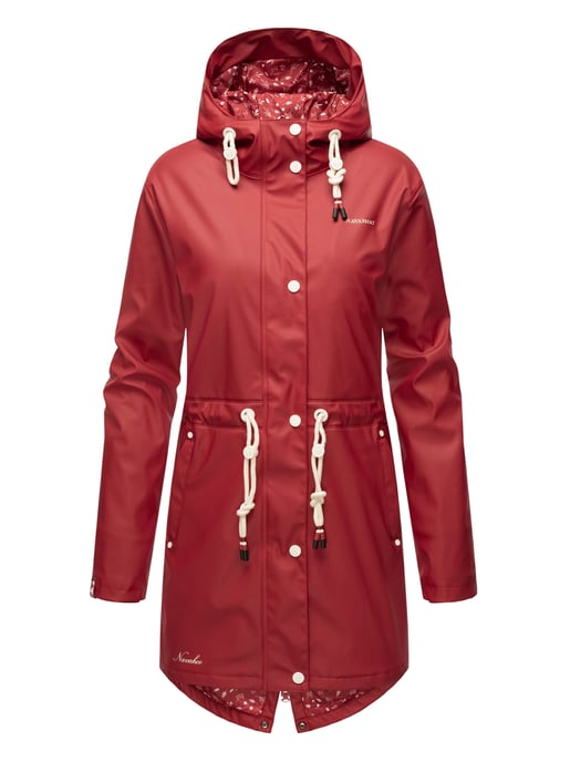 Navahoo abrigo impermeable para mujer Flower of Ocean – Elegante & Funcional - Image 2