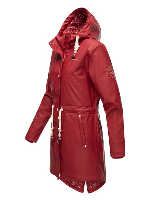 Navahoo abrigo impermeable para mujer Flower of Ocean – Elegante & Funcional - Image 3