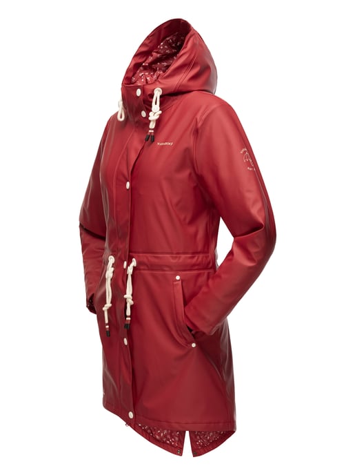 Navahoo abrigo impermeable para mujer Flower of Ocean – Elegante & Funcional - Image 4