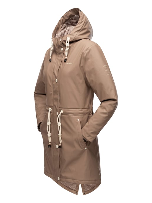 Navahoo abrigo impermeable para mujer Flower of Ocean – Elegante & Funcional - Image 4