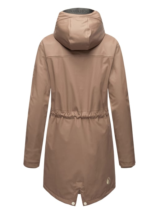Navahoo abrigo impermeable para mujer Flower of Ocean – Elegante & Funcional - Image 5
