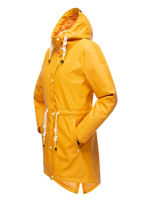 Navahoo abrigo impermeable para mujer Flower of Ocean – Elegante & Funcional - Image 4