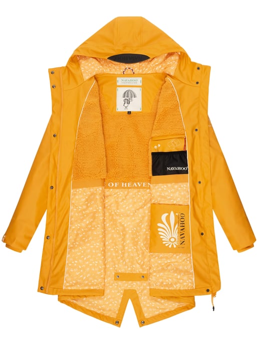 Navahoo abrigo impermeable para mujer Flower of Ocean – Elegante & Funcional - Image 6
