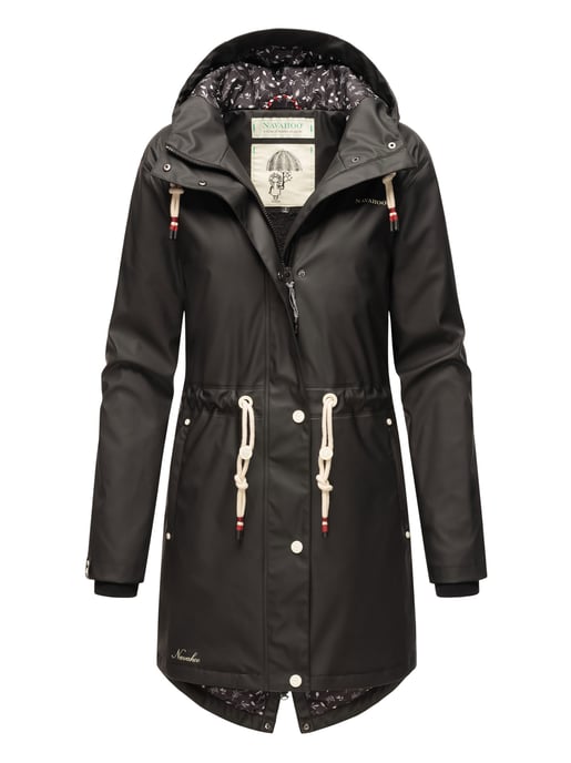 Navahoo abrigo impermeable para mujer Flower of Ocean – Elegante & Funcional - Image 1