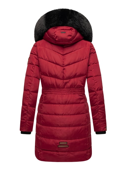 Navahoo Abrigo de Invierno Mujer Paula – Muy Cálido, Repelente al Agua & Con Cuello de Pelo Desmontable - Image 5