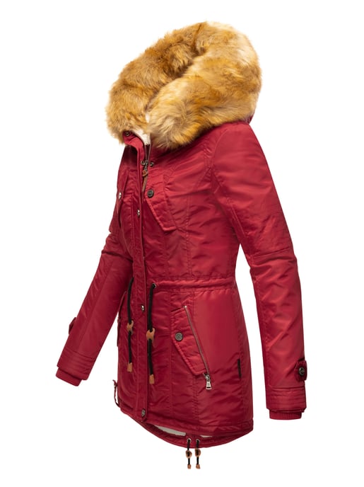Navahoo Abrigo de Invierno Mujer B399 – Cálido, Repelente al Agua & Con Cuello de Pelo Desmontable - Image 2