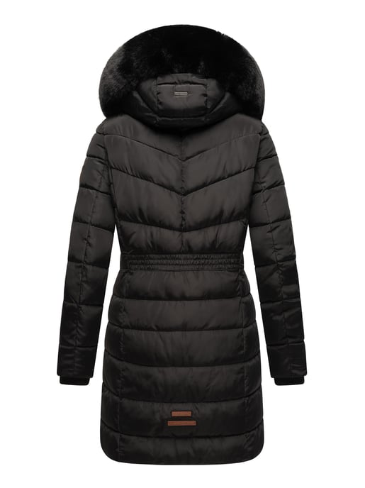 Navahoo Abrigo de Invierno Mujer Paula – Muy Cálido, Repelente al Agua & Con Cuello de Pelo Desmontable - Image 5