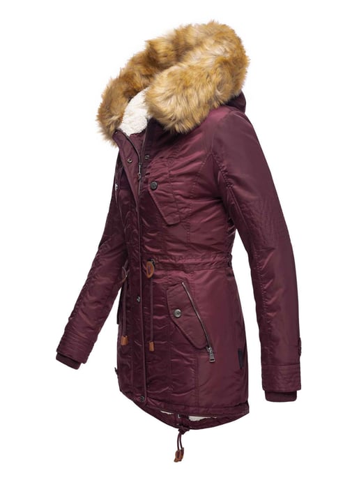 Navahoo Abrigo de Invierno Mujer B399 – Cálido, Repelente al Agua & Con Cuello de Pelo Desmontable - Image 2