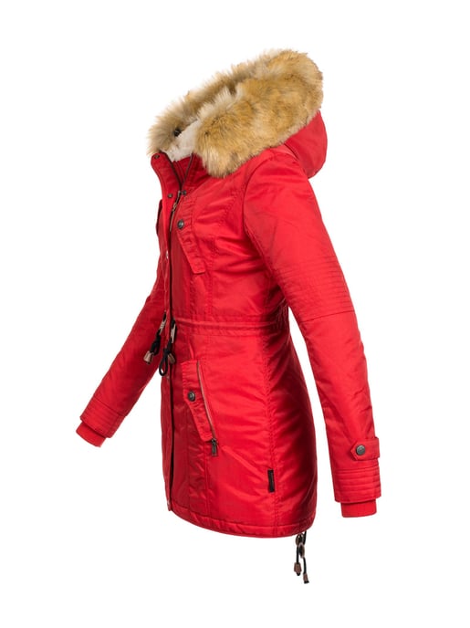 Navahoo Abrigo de Invierno Mujer B399 – Cálido, Repelente al Agua & Con Cuello de Pelo Desmontable - Image 2