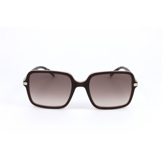 Gafas de sol cuadradas con lente degradado marrón - Image 2
