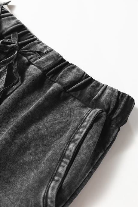 Pantalones Anchos de Patchwork - Image 6