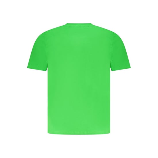 Camiseta de Cuello Redondo Verde Lima Ns23ss001 - Image 3