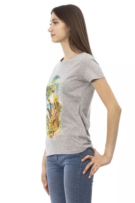 Camiseta Gráfica de Loro de Manga Corta Casual - Image 3