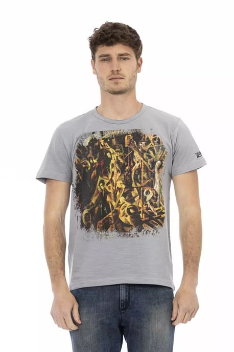 Camiseta de Estilo Casual con Impresión Artística - Image 1