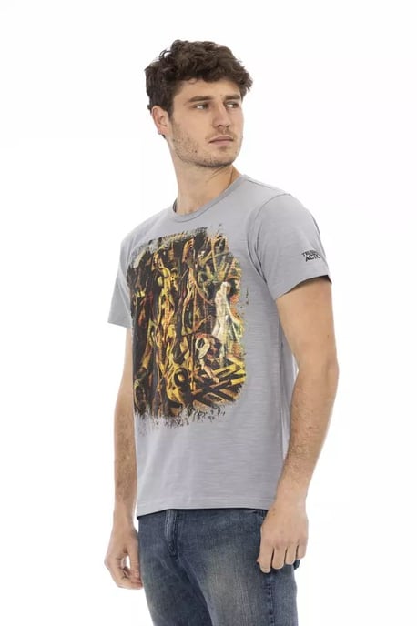 Camiseta de Estilo Casual con Impresión Artística - Image 3