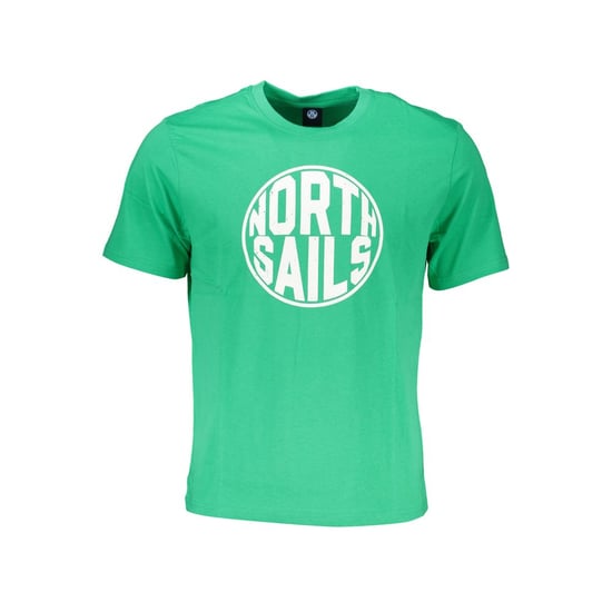 Camiseta de Manga Corta con Logo Circular y Cuello Redondo - Image 1
