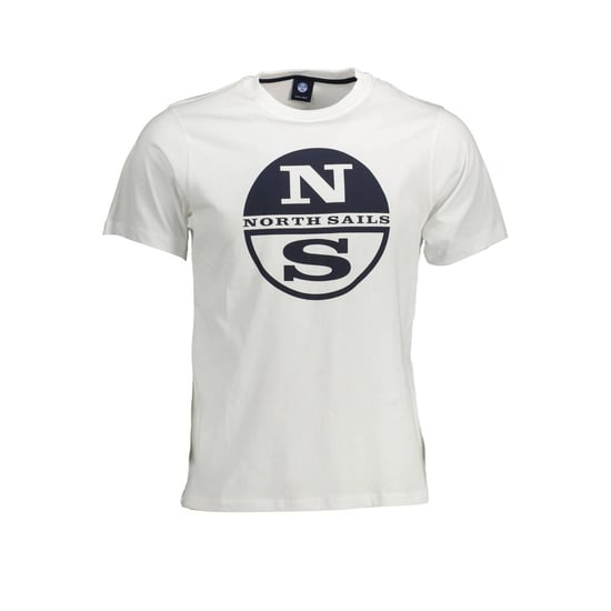 Camiseta de manga corta con cuello redondo y logo de brújula - Image 1