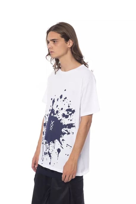Camiseta Gráfica de Manga Corta con Cuello Redondo Ink Blot - Image 3