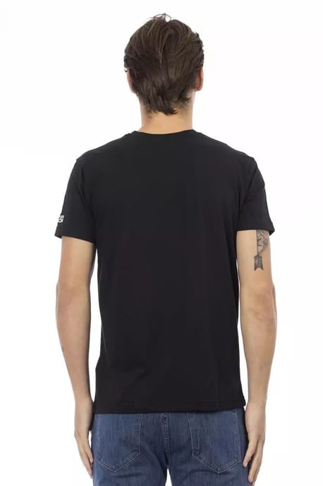 Camiseta de cuello en V con gráfico de calavera - Image 2