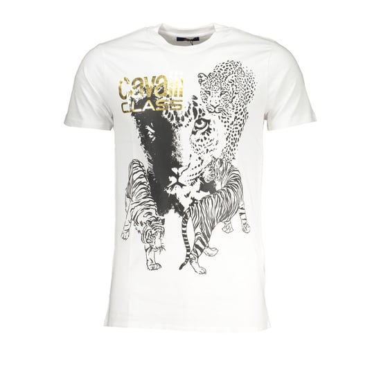 Camiseta de estampado animal de manga corta y cuello redondo - Image 1