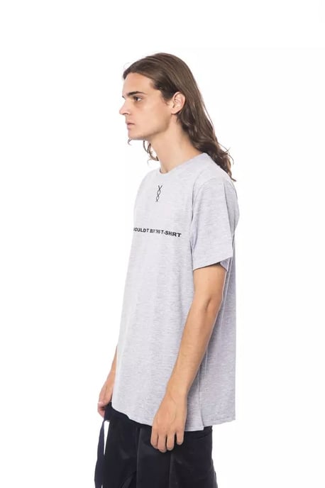 Camiseta gráfica de manga corta gris - Image 3