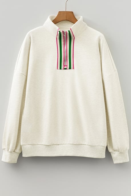 Sudadera con cuello y cierre - Image 5