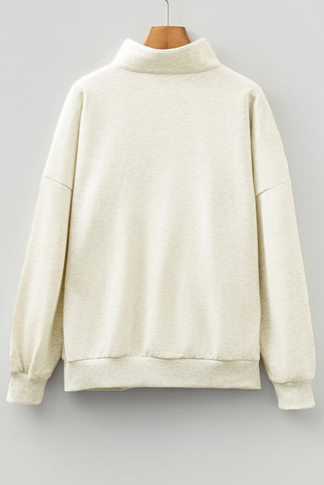 Sudadera con cuello y cierre - Image 6