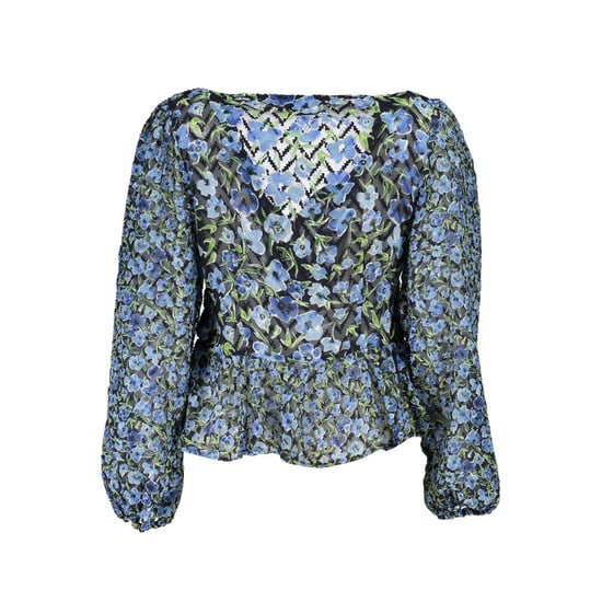 Blusa con Estampado Floral y Cintura Fruncida - Image 2