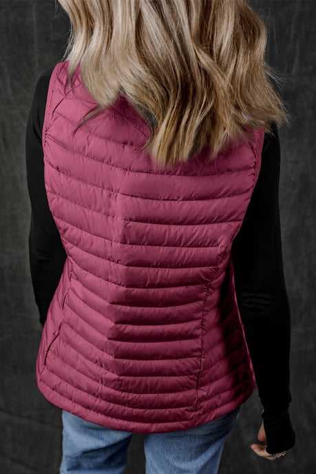 Chaqueta Acolchada con Cuello Alto - Image 2